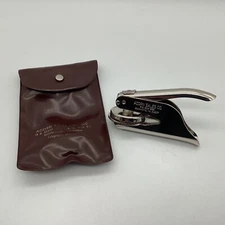 Vintage Legal Pocket Seal Notary Embossing Seal Stamp Thermo-Craft 1978