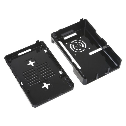 Clear Plate Acrylic Case with RPI CPU Cooling Fan for 3 for Case - Afbeelding 3 van 9