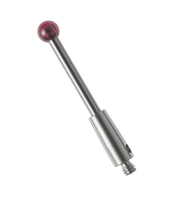 CMM Touch Probe M2 Thread Probe Stylus 2mm Ruby Ball Tips 20mm Long A ...