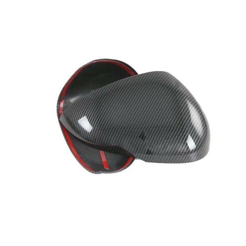For Kia K5 2021-2023 Carbon Fiber Exterior Rear View Side Door Mirror Cap Cover - Bild 8 von 9