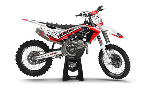 Fits HUSQVARNA TE FE 2024/2025 and FC TC FX 2023/2024 all cc graphic kit decals - Picture 1 of 5