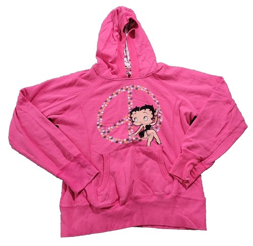 Racing Jacket Kid's Size L JH design Betty Boop Biker Betty