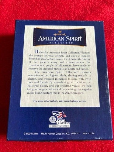 Hallmark American Spirit Collection * Virginia Coin and Figurine Set 0001QMP9441 - Picture 4 of 4