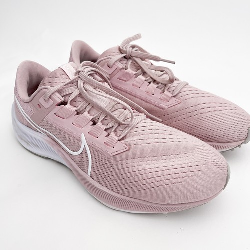 Nike Pegasus 38 Shoes US 9 Womens Air Zoom Running Sneakers Champagne Rose Pink - Picture 10 of 12