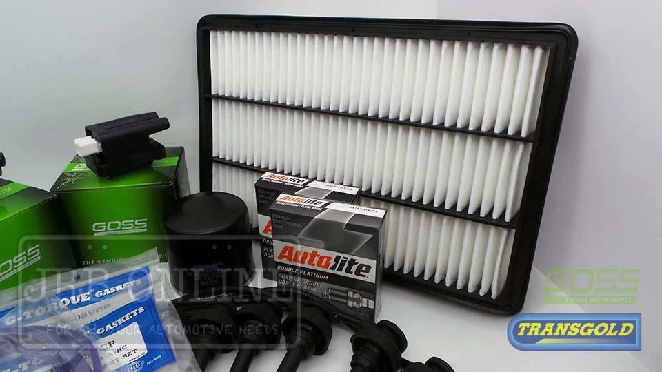 Mitsubishi PAJERO NM-NP 6G74 3.5L V6 FILTERS PLUGS ROCKER COVER COILS LEADS KIT - image 4 of 4
