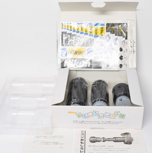 Brandnew unused Nikon Amusing Fun lens Set - Fun Lens Set boxed from 2000! - Picture 5 of 5