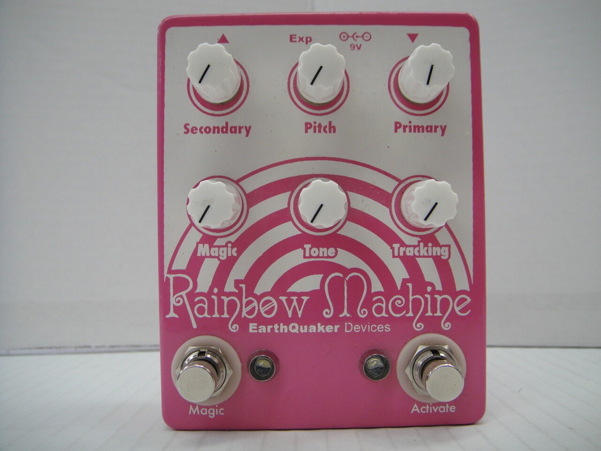 ギター EARTHQUAKER Rainbow Machine PitchShifter Rainbow Machine Polyphonic Pitch Mesmerizer — EarthQuaker