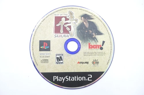 Way of the Samurai (Sony PlayStation 2, 2002) PS2 / Disc Only / Tested