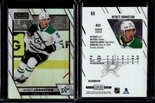 2023-24 O-Pee-Chee Platinum Rainbow Base #65 Wyatt Johnston