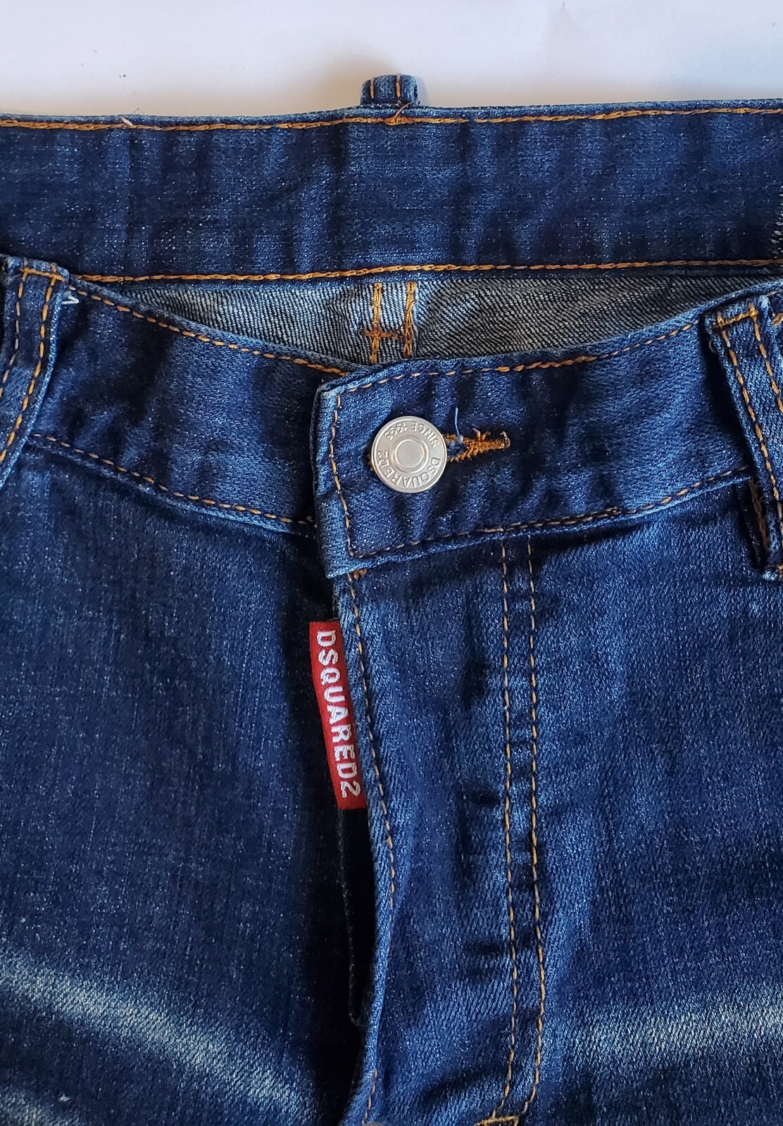 DSQUARED2 PAINT PATCH WORK BLUE DISTRESSED DENIM … - image 6