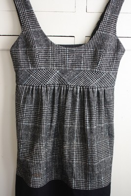 zara black jumper dress