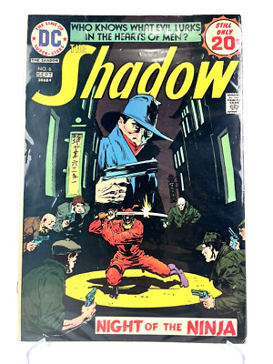 DC The Shadow 6 Comic Book Mid Grade Bronze Age