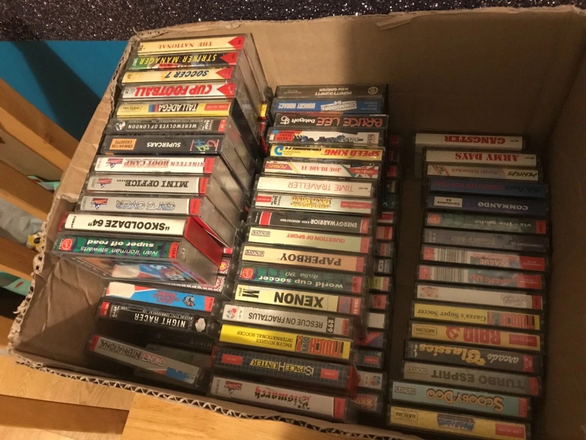 BMX Simulator - Commodore 64 cassette - Retro Gamer JE