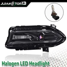 FIT FOR DODGE CHARGER 2015-2021 2022 HALOGEN HEADLIGHT LAMPS LEFT DRIVER SIDE