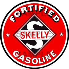 2 INCH SKELLY GAS GASOLINE GAS STATION DECAL STICKER SEVERAL SIZES AVAILABLE R