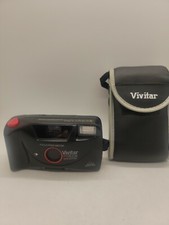 VIVITAR PS50DB AUTO-FLASH 35mm Film Camera W/Case - VINTAGE