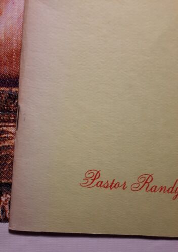 Rare Studies On The Tabernacle, Pastor Randy Carroll Paperback Booklet - Picture 3 of 19