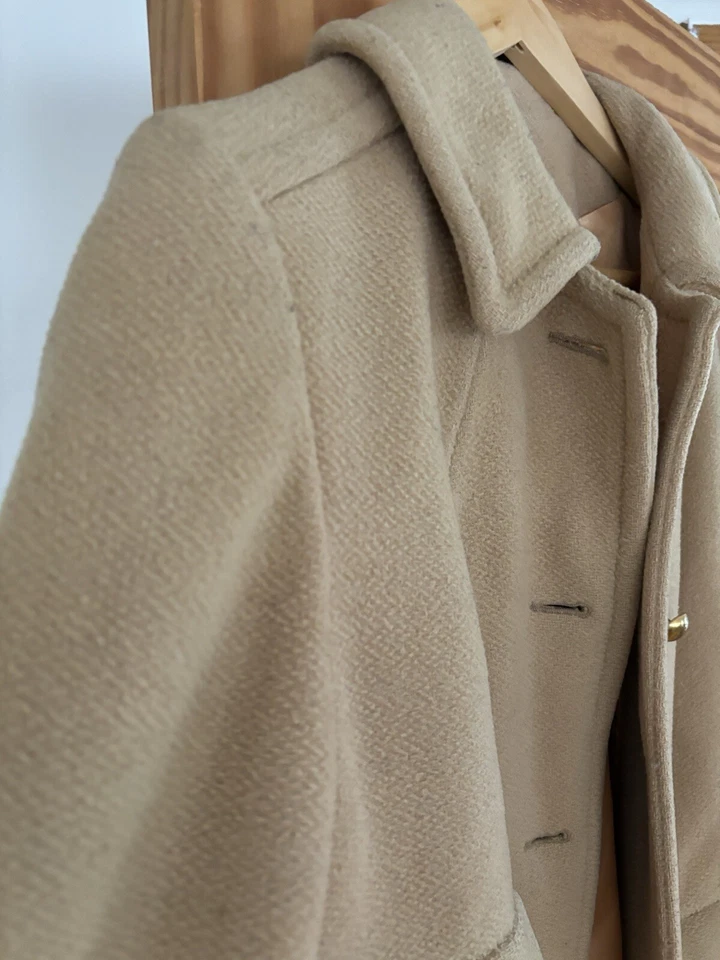 vintage pendleton wool pea coat size Medium - Image 2 of 4