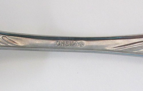 Oneida Camber Scroll Edelstahl Oval Suppenlöffel MEHRERE VERFÜGBAR - Bild 3 von 3