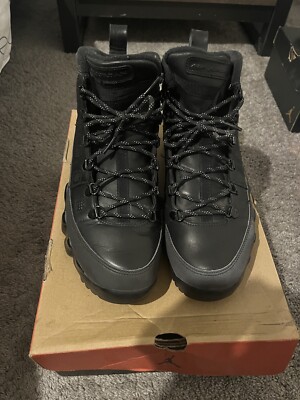 Size 9 - Jordan 9 Retro Boot NRG Black Concord 2018 | eBay display picture 3