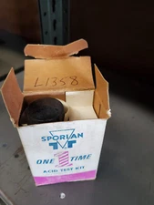 SPORLAN AK-1 One Time Acid Test Kit NOS