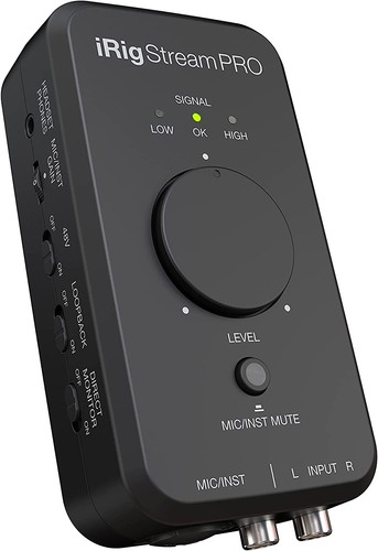 IK Multimedia iRig Stream Pro Streaming Audio Interface w/ Multi-Input Mixer - Picture 3 of 10