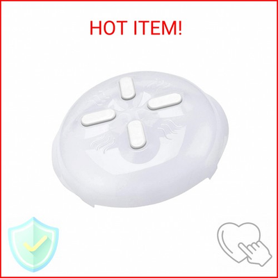 #ad HOVER COVER Magnetic Microwave Splatter Cover Clear Microwave Cover for Food $37.79