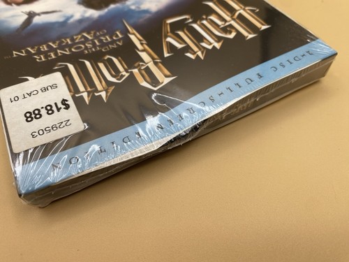 Harry Potter & The Prisoner Of Azkaban DVD 2 Disc Widescreen Long Box New Sealed - Picture 3 of 4