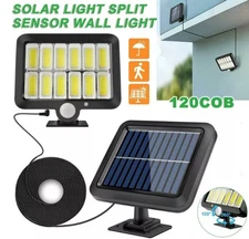 1200000lm LED Solar Street Light Security Flood Lamp Motion Sensor Outdoor Wall