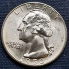 1950 S Washington Quarter 25c Silver BU UNC GEM Brilliant Uncirculated #97368