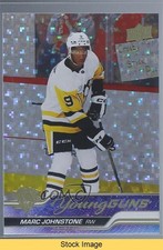 2023-24 Extended Series Young Guns Speckled Rainbow Foil Marc Johnstone READ 4ii