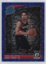2018-19 Donruss Optic Rated Rookie Fast Break Blue Prizm 17/50 Gary Trent Jr 1e9