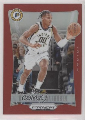 2023-24 Panini Prizm Deca Red Prizm 168/199 Bennedict Mathurin #207 19cx