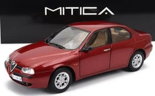 MYTHICAL - Alfa 156 2.5 V6 24v 1997 Proteo Red Metallic Interior Beige 1/18