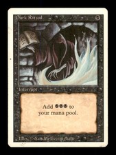 MTG Dark Ritual LP Light Play Revised 3rd Edition [3228]