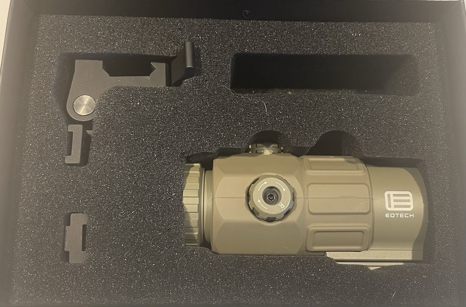 EOTech EXPS3-0 Holographic Sight with G45 5X Magnifier   Tan