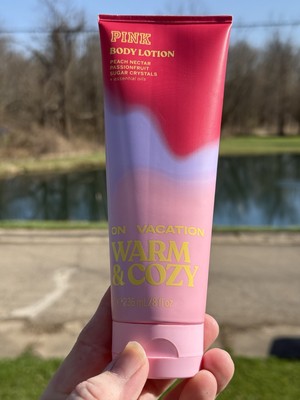 Victoria's Secret PINK Warm & Cozy Body Mist & Lotion set NEW Full Size