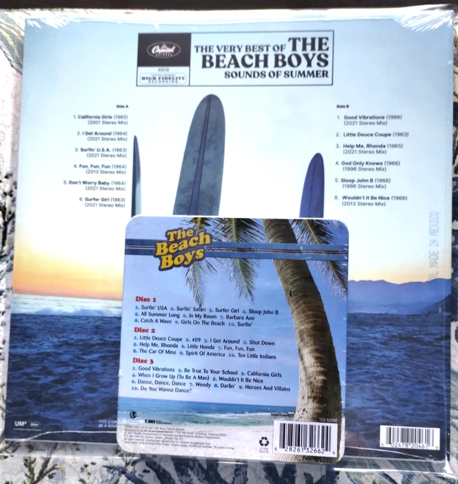 New Beach Boys Sounds of Summer Sunrise Orange Vinyl & "Forever" limited tin 3CD - Image 4 of 4