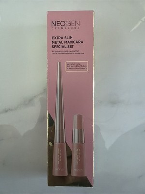 Neogen  Extra Slim Metal Maxicara + Refill  Set Black EXP 2026 Dec- New Sealed