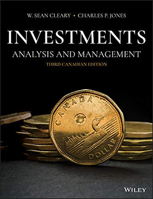Investments Analysis and Manag - VERY GOOD