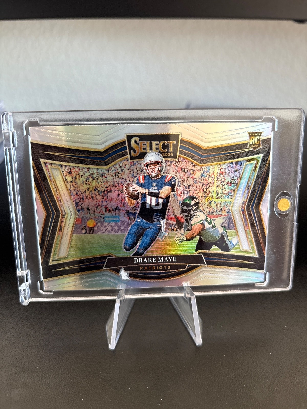 2024 Panini Select - Field Level Drake Maye #475 Silver Prizm (RC)