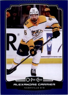 2022-23 O-Pee-Chee Blue #431 Alexandre Carrier - HKY