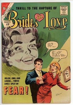 Brides in Love #12 Charlton Comic Book 1957