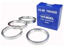 Hub Centric Rings 73.1 to 70.5mm Aluminum Alloy Set of 4 Wheel Bore, Hub Fitment