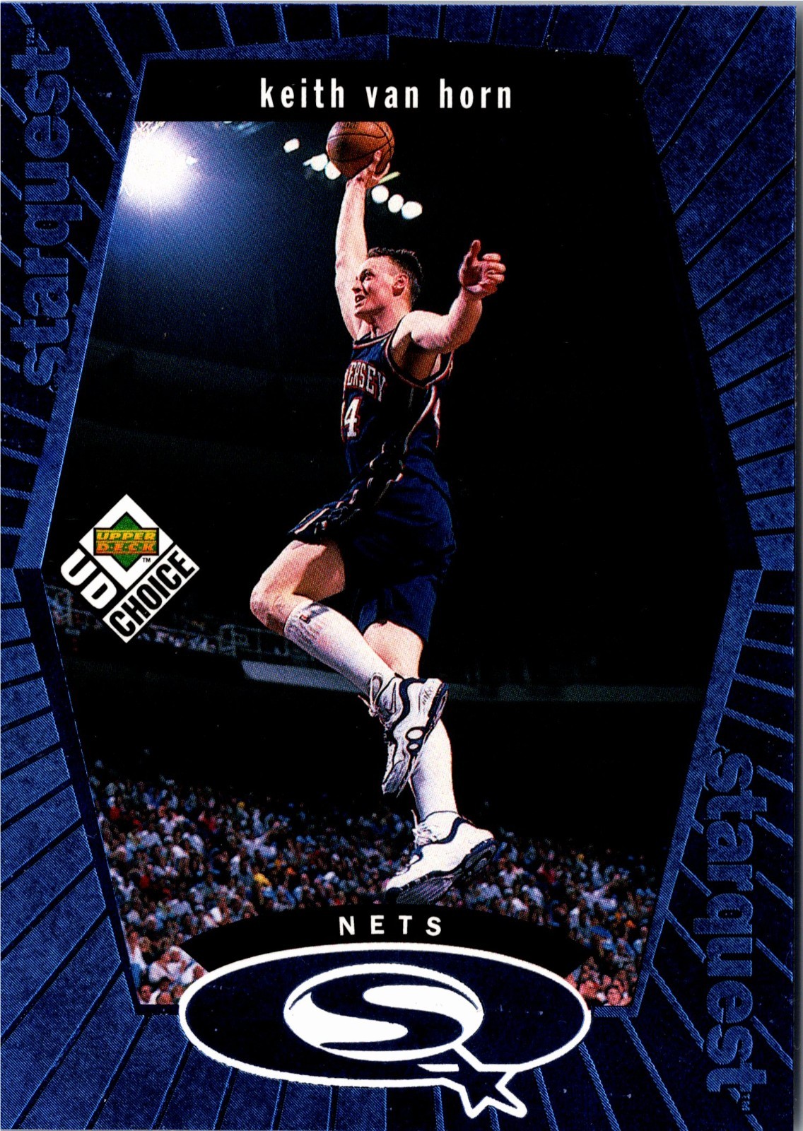 1998-99 Upper Deck UD Choice - Starquest Keith Van Horn #SQ17 Blue