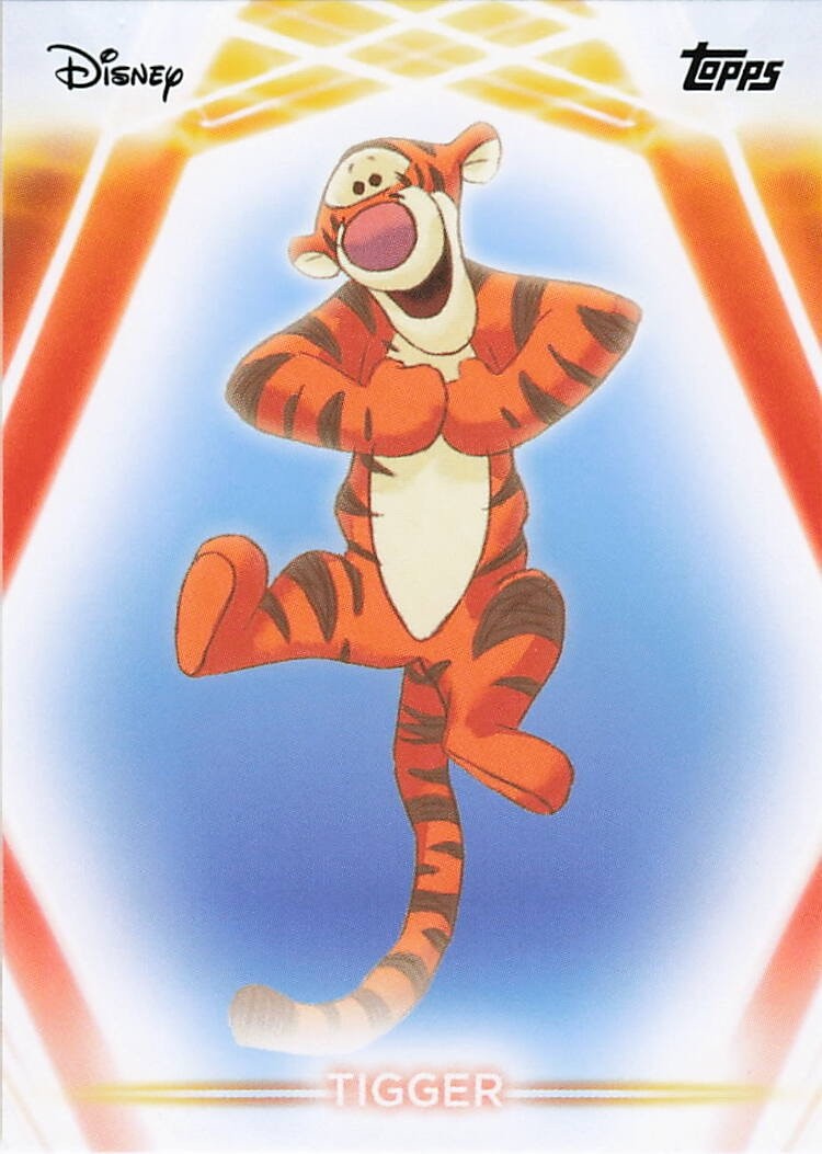 2026 Topps Disney Neon #7 Tigger