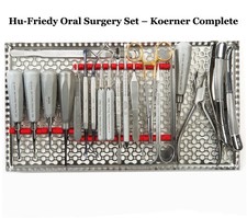 Hu-Friedy Oral Surgery Set – Koerner Complete Professional Dental Kit New