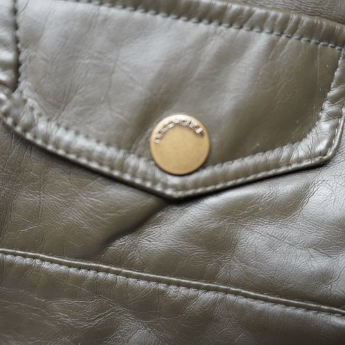 Dollhouse Women's Olive Faux Leather Motorcycle Jacket M Quilted - Picture 12 of 14