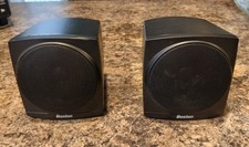 Boston Acoustics Micro80e Effects Speaker Satellite Surround Pair Black Tested