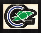 1972-73 CALIFORNIA GOLDEN SEALS Team Logos OPC * Push Out Insert NHL Hockey Card